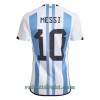 Argentina Messi 10 Hjemme VM 2022 - Herre Fotballdrakt